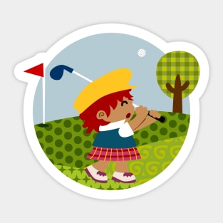 Golf Sticker